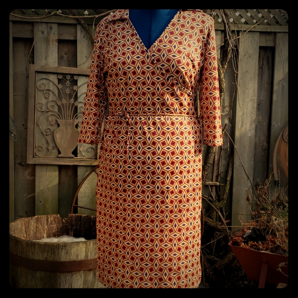Vintage inspired dress L